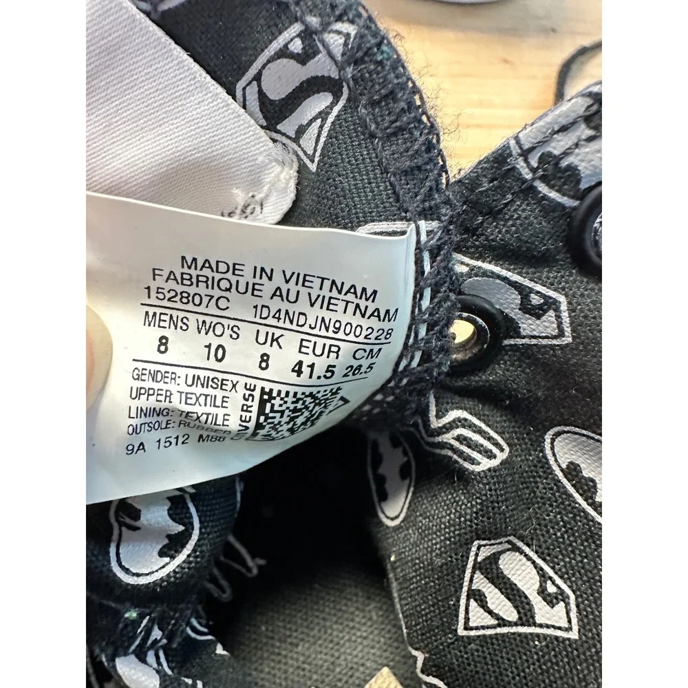 Converse Chuck Taylor All Star DC Comics Justice‎ League High Top Mens 8 - Picture 7 of 7